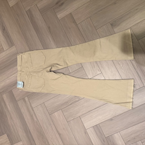 River Island khaki flare pants - Picture 3 of 5